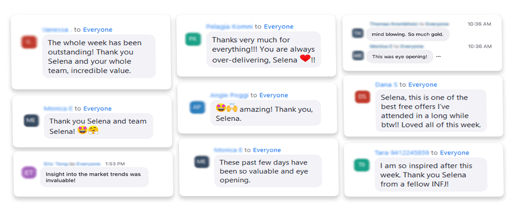 testimonials